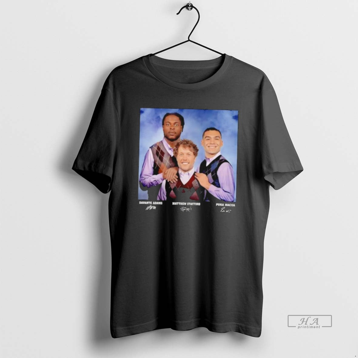Official Davante Adams Puka Nacua Matthew Stafford Football Los Angeles Step Brothers T-Shirts