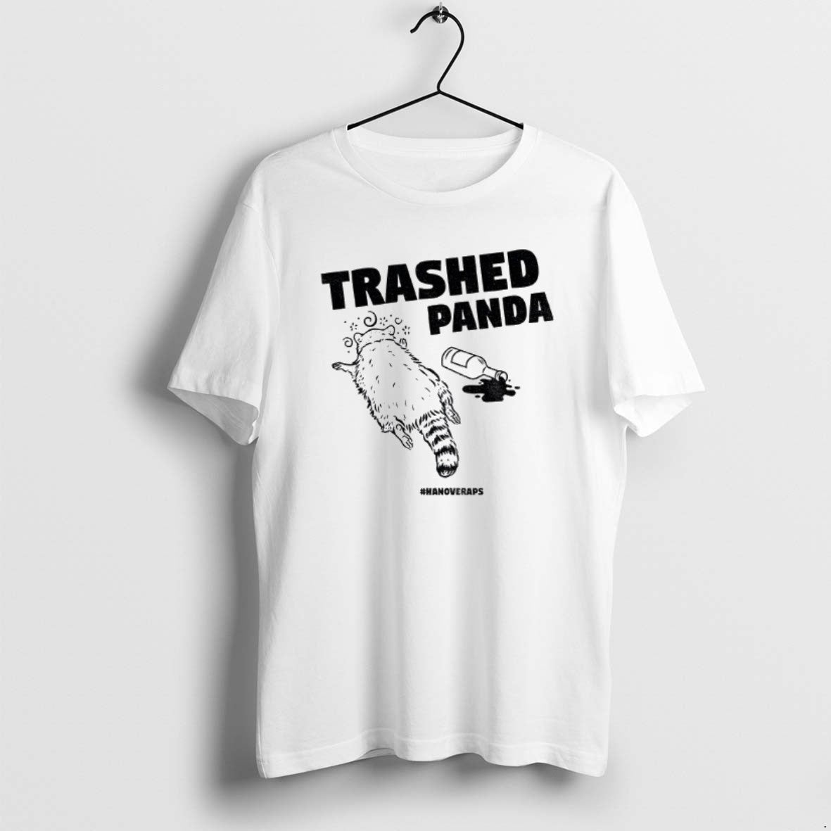 Official Drunken Raccoon Trashed Panda T-Shirts