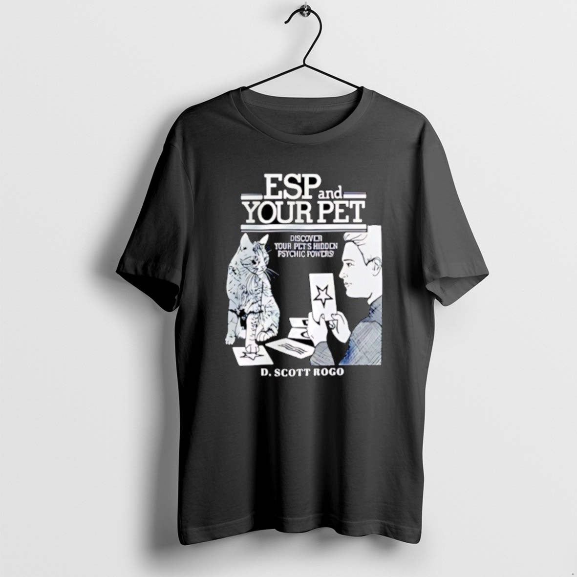 Official Esp Your Pet Discover Your Pets Hidden Psychic Powers T-Shirts