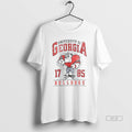 Official Georgia Bulldogs Football Retro Hairy Dawg 1785 T-Shirts