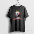 Official Georgia Bulldogs Football Uga 2025 Sec Champions Mascot Crown Southeastern Conference T-Shirts