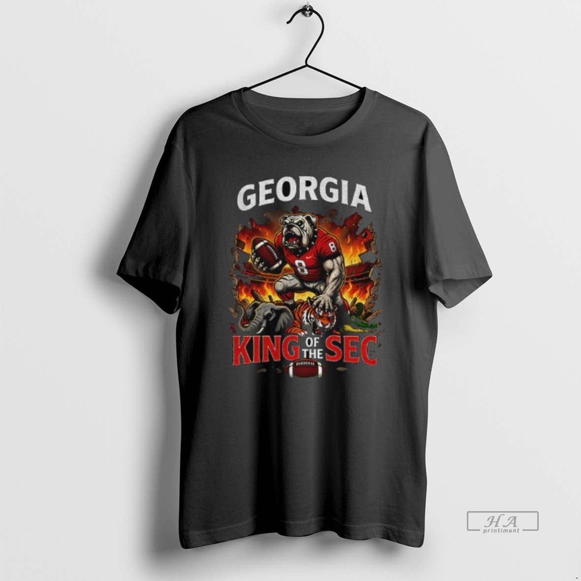 Official Georgia Bulldogs Kings Sec 2025 T-Shirts