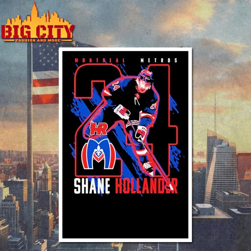 Official Heated Rivalry Shane Hollander 24 Montreal Metros Shirt