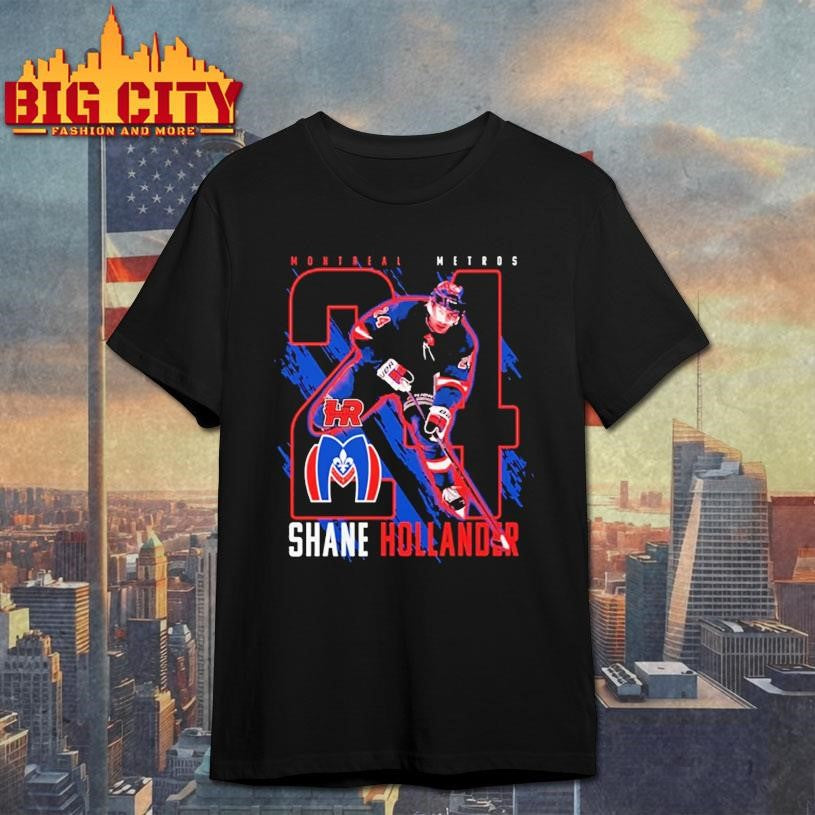 Official Heated Rivalry Shane Hollander 24 Montreal Metros Shirt