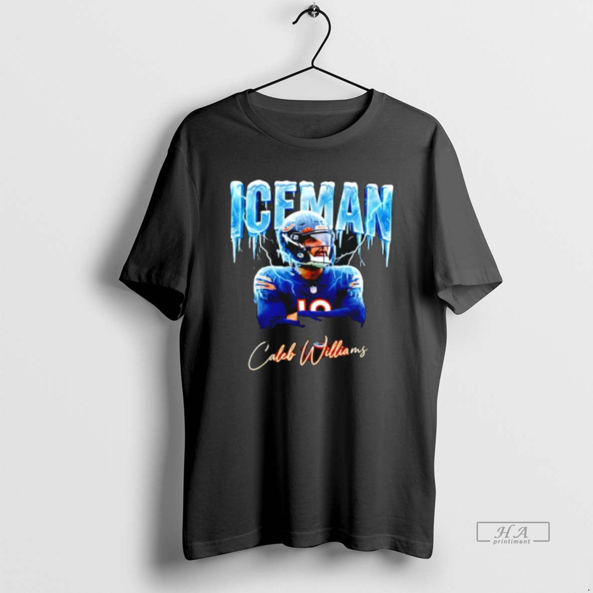 Official Ice Man Caleb Williams 18 T-Shirts
