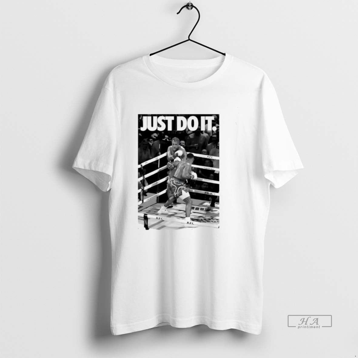 Official Jake Paul Anthony Joshua Just Do Boxing Match Image T-Shirts