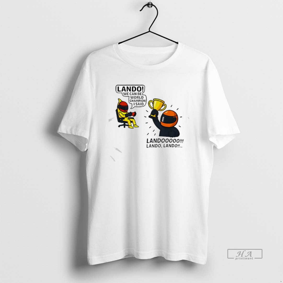 Official Lando Norris World Champion Meme T-Shirts