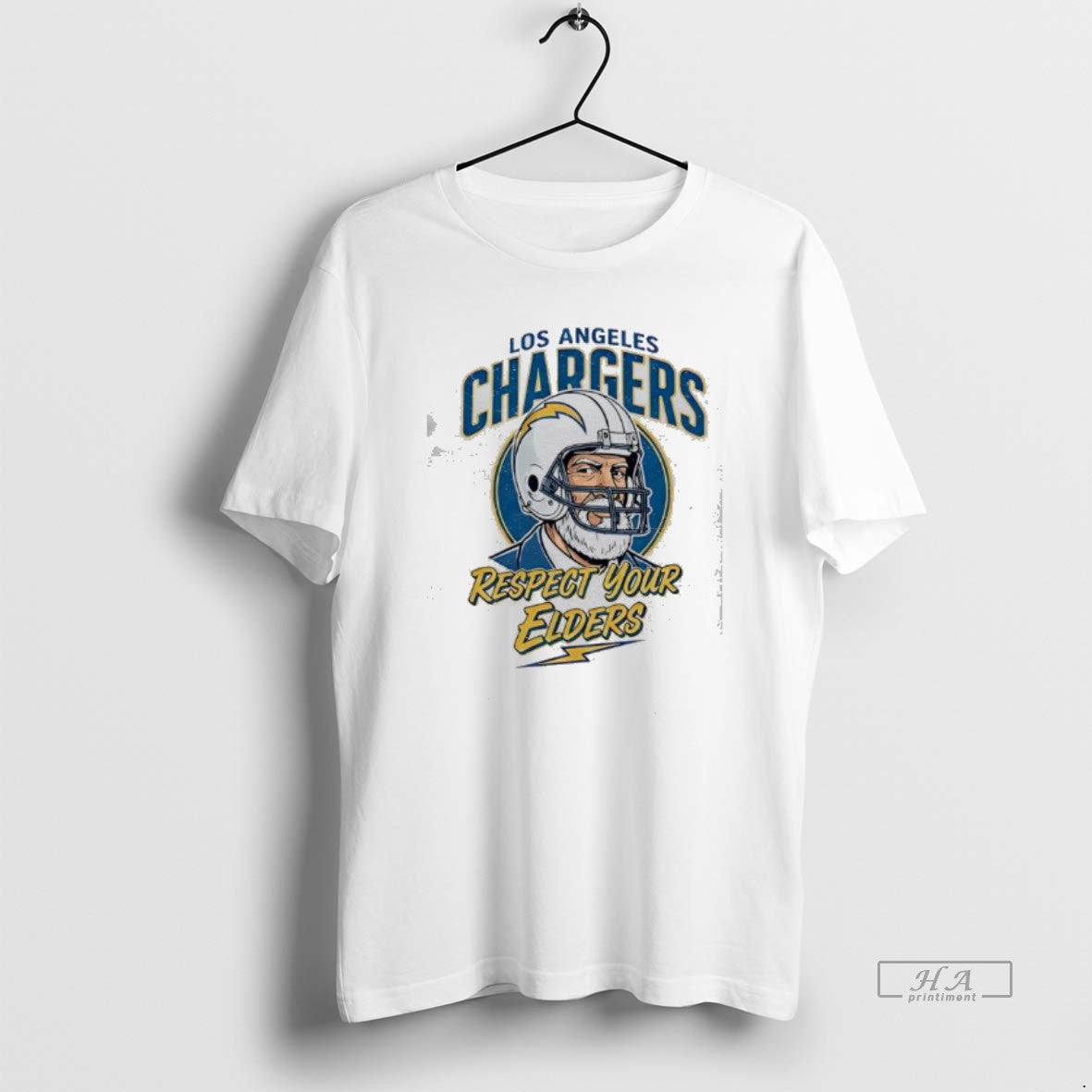 Official Los Angeles Chargers Respect Your Elders T-Shirts