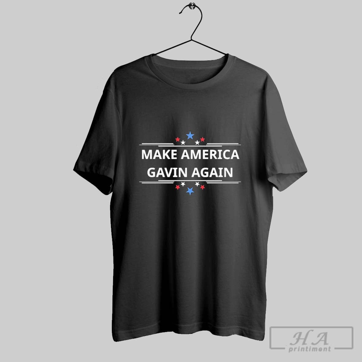 Official Make America Gavin Again Patriotic Usa Flag