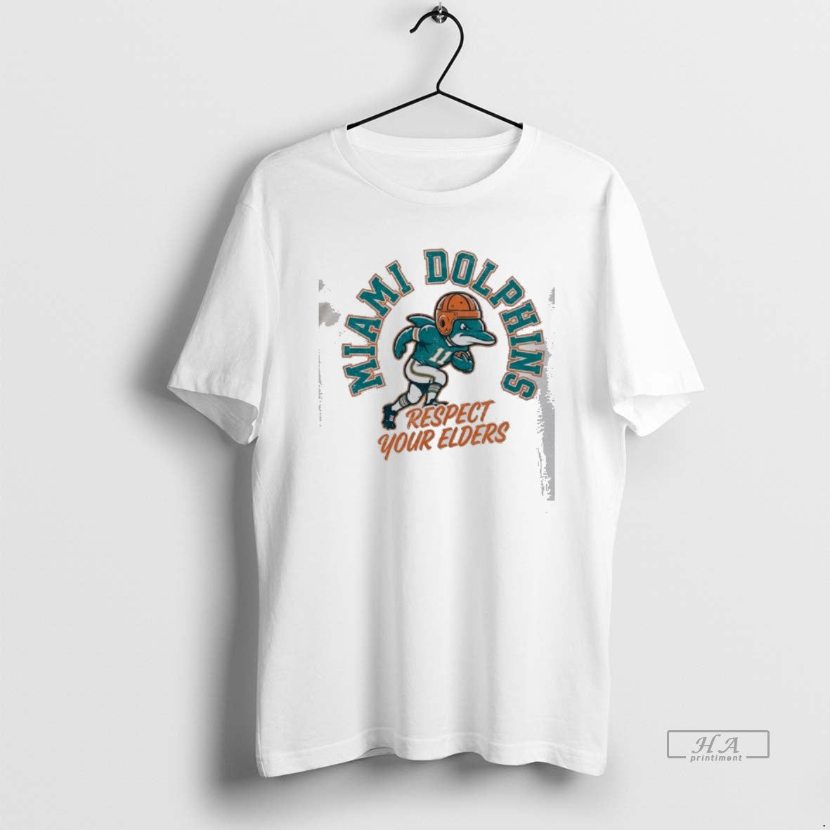 Official Miami Dolphins Respect Your Elders T-Shirts