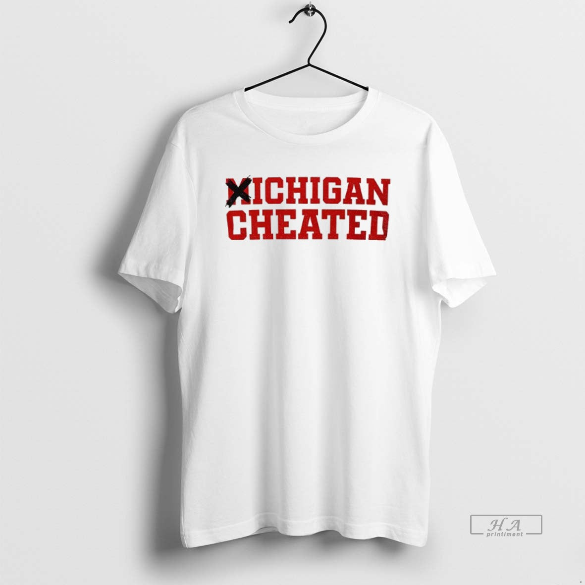 Official Michigan Cheated Ohio Beat Michigan T-Shirts