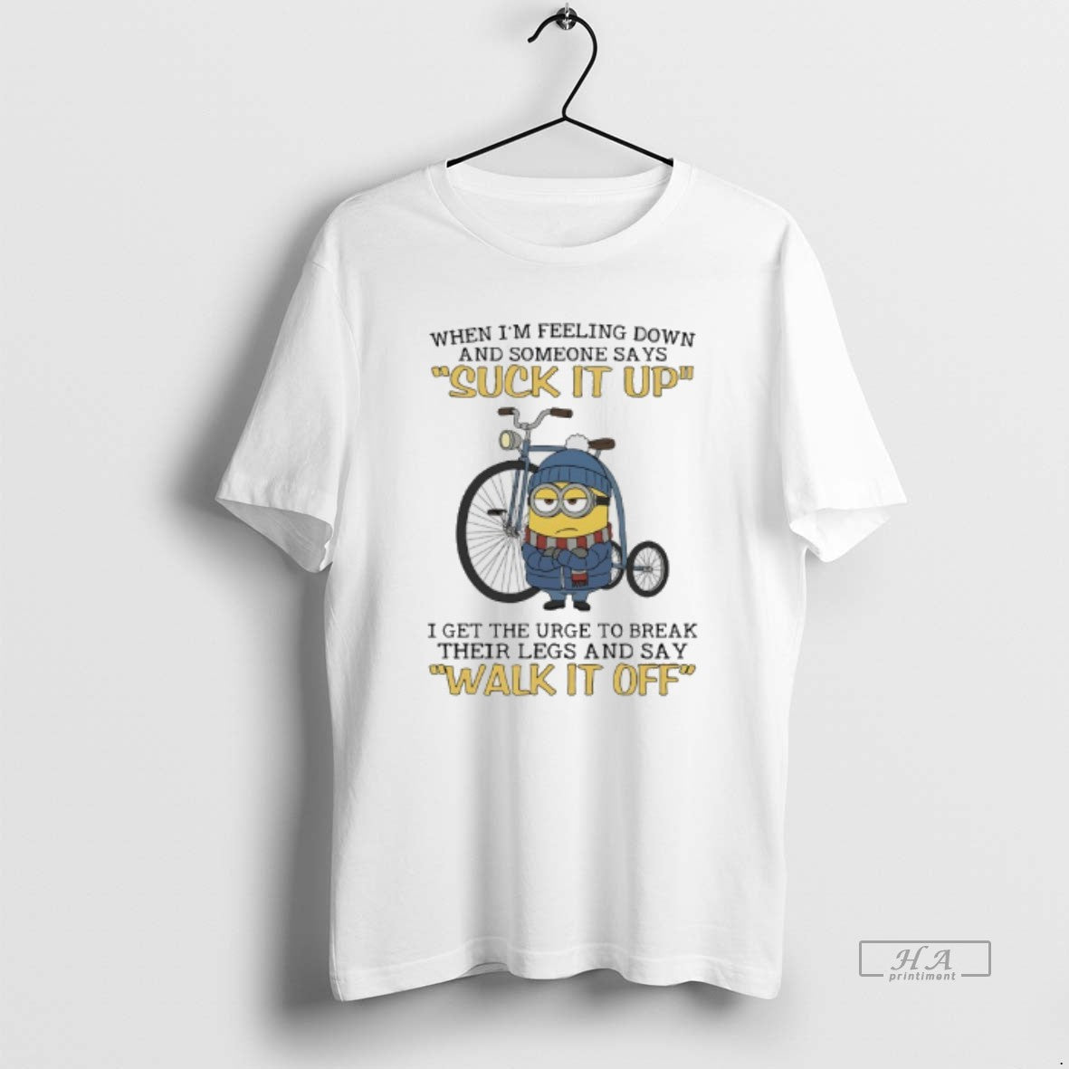 Official Minions When Im Feeling Down Someone Says Suck Up I Get T-Shirts