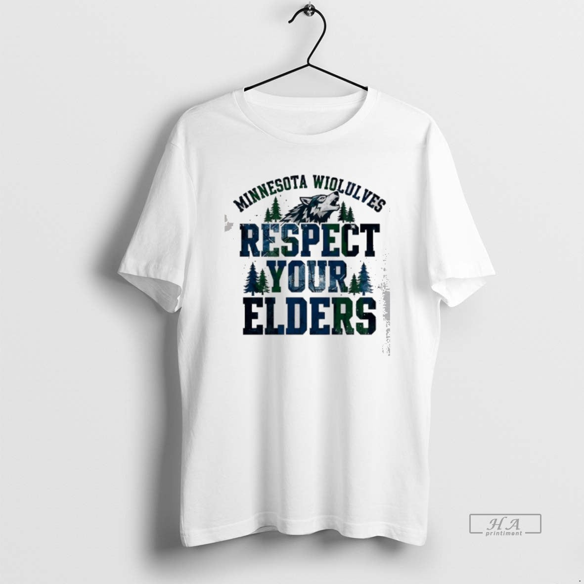 Official Minnesota Timberwolves Respect Your Elders T-Shirts