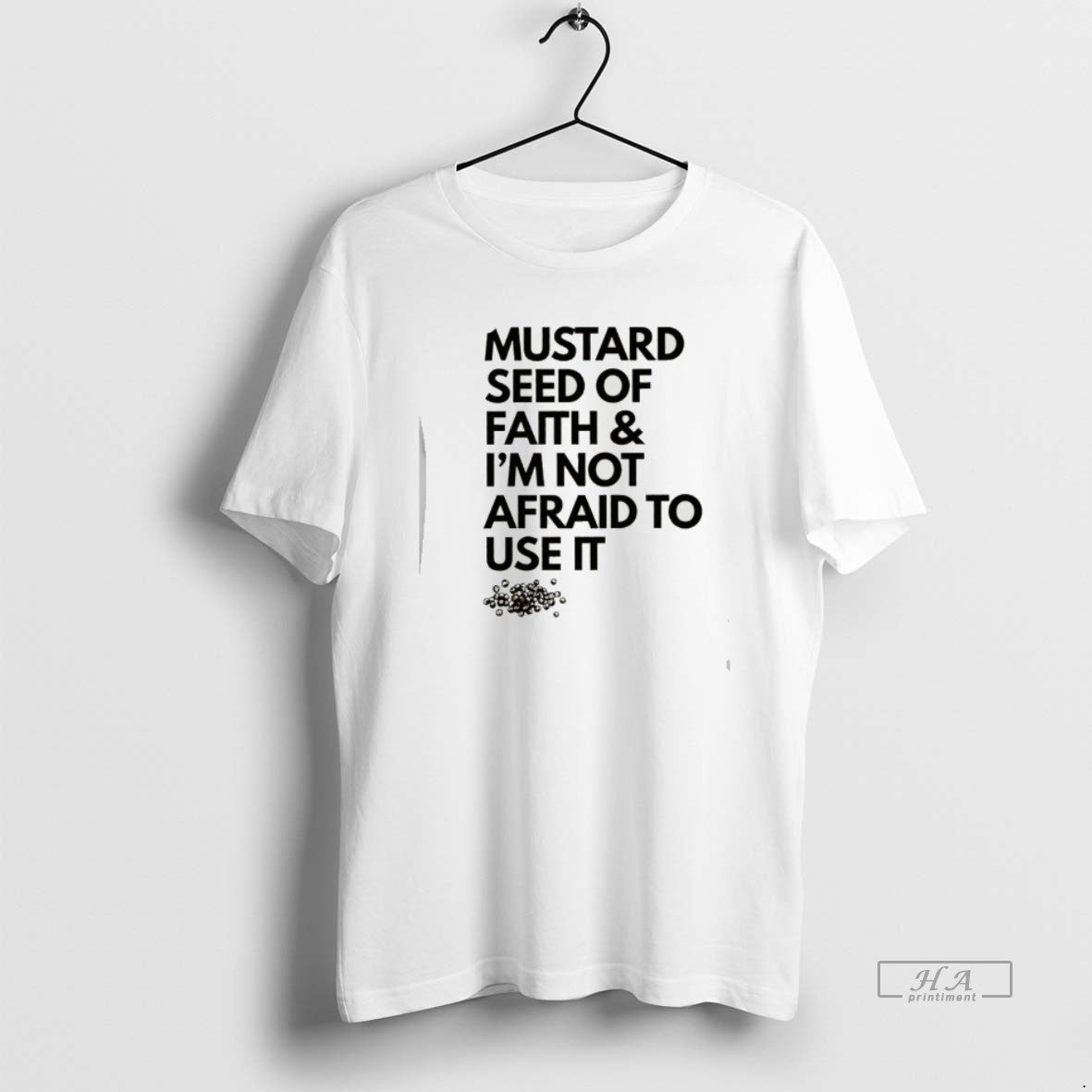 Official Mustard Seed Faith Im Not Afraid Use T-Shirts