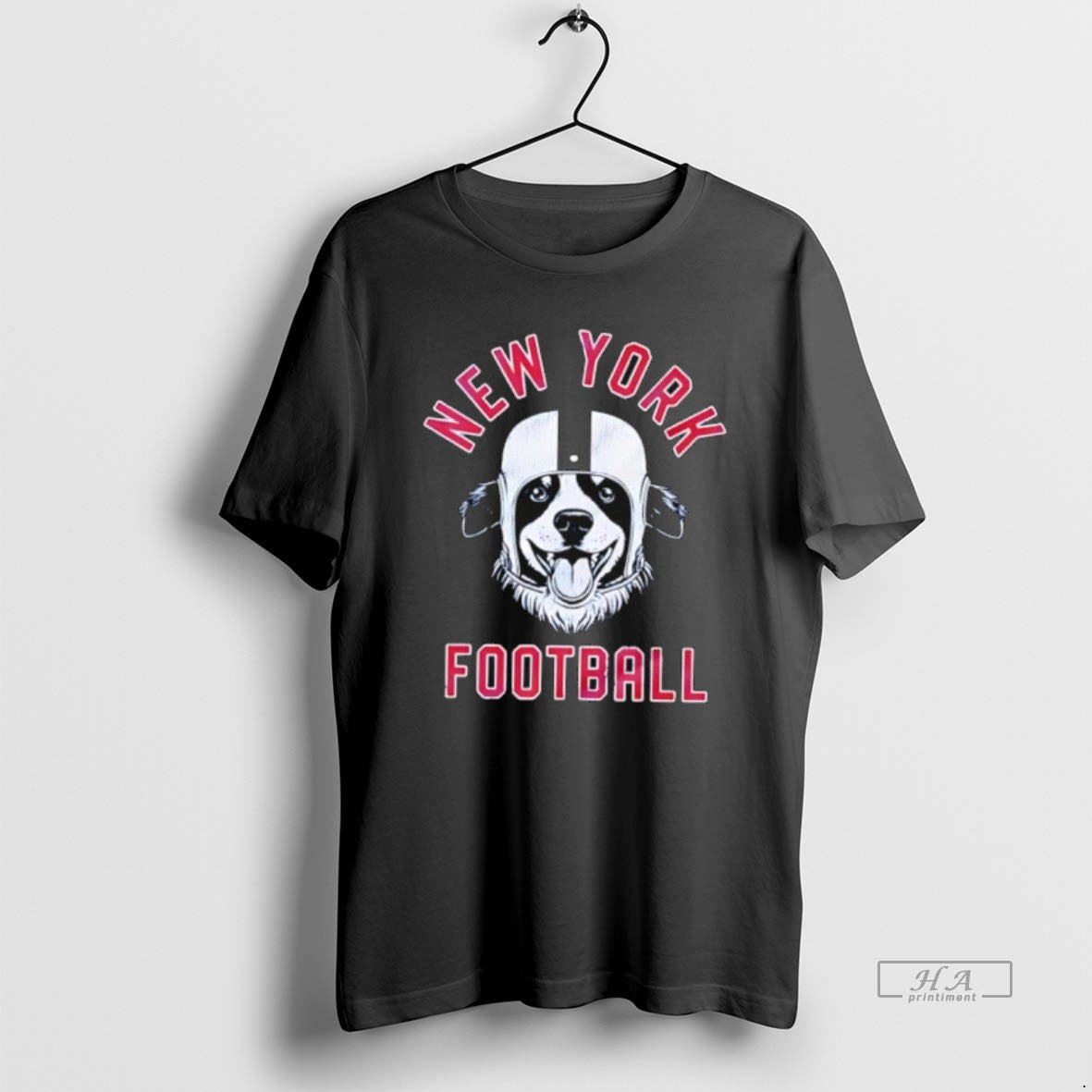 Official New York Giants Football Australian Shepherd T-Shirts