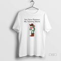 Official Not Now Partner My Tummy Hurts Cowboy Frog T-Shirts