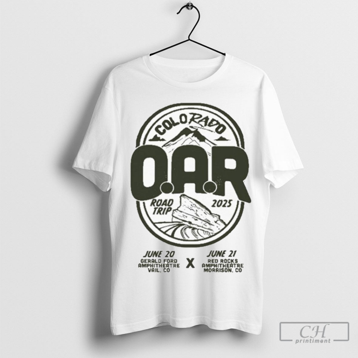 Official Oar Colorado Road Trip Red Rocks 2025 Tour