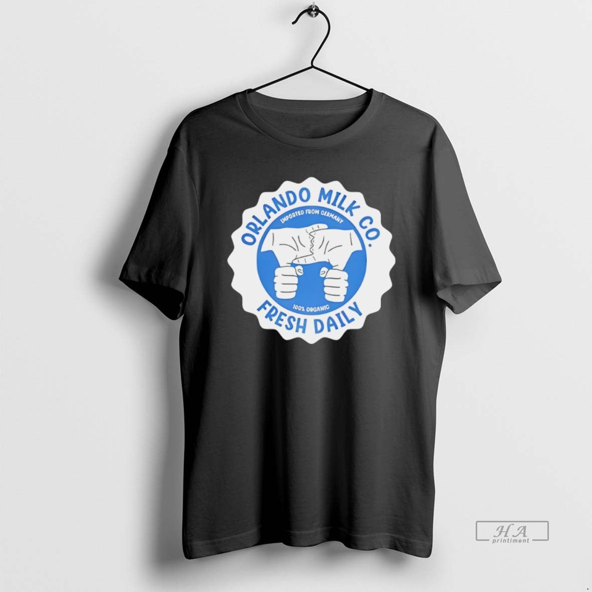 Official Orlando Milk Co Fresh Daily Imported Germany 100 Percent Organic T-Shirts