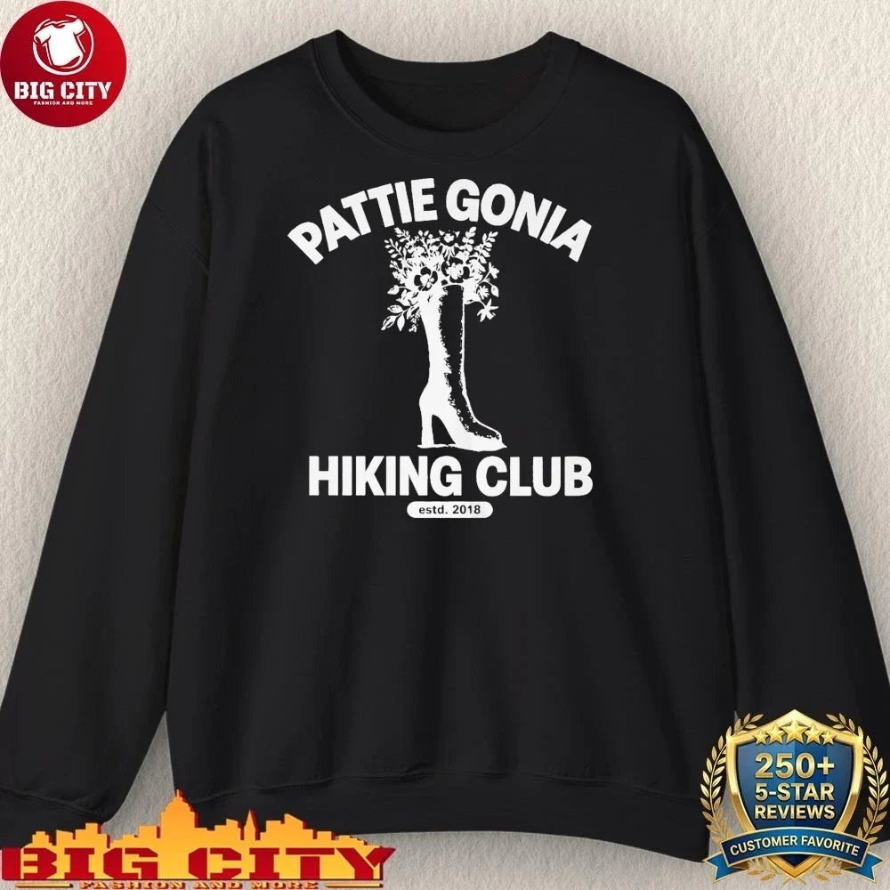 Official Pattie Gonia Hiking Club shirt