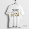 Official Peanuts Spread Kindness Like Confetti World Always Needs More Love T-Shirts