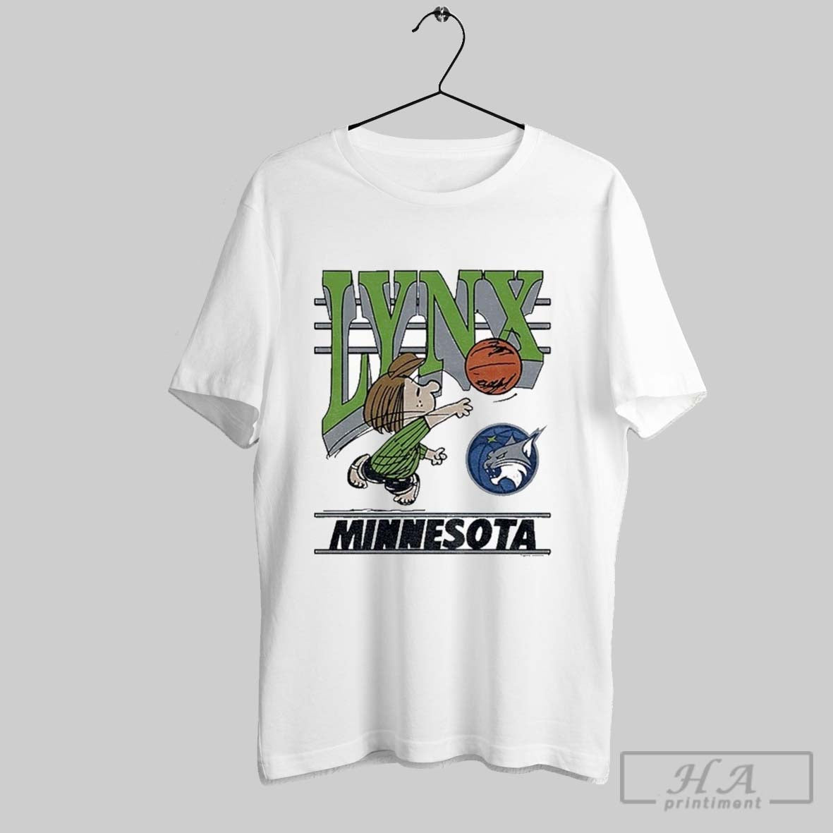 Official Peppermint Patty X Minnesota Lynx The Peanuts T Shirts