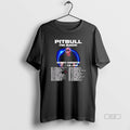 Official Pitbull Im Back North America Tour 2026 T-Shirts