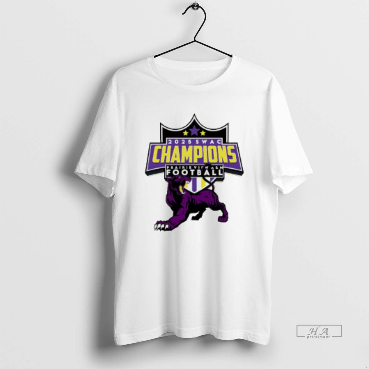 Official Prairie View Am Football 2025 Swac Champions T-Shirts