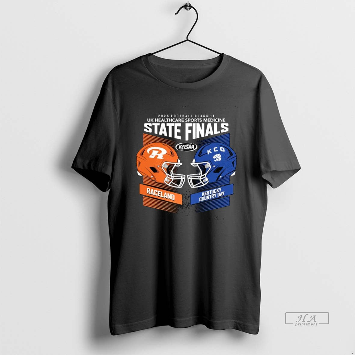 Official Raceland Vs Kentucky Country Day 2025 Khsaa Football State Championships T-Shirts