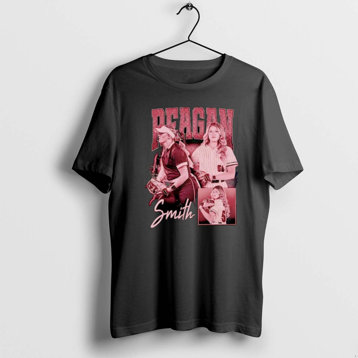 Official Reagan Smith Lamar Softball Player Collage T-Shirts