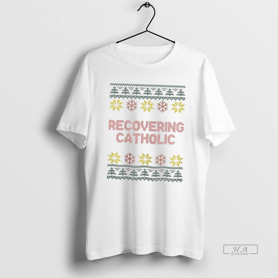 Official Recovering Catholic Ugly T-Shirts