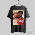 Official Slam 257 Gold Metal Amen Thompson The Peoples Champ Houston Rockets Basketball Poster
