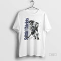 Official Spittin Chiclets Skullet Vertical Hockey T-Shirts