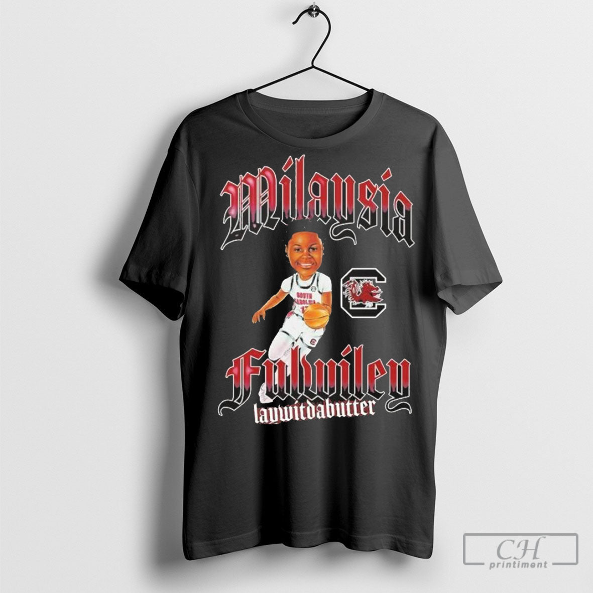 Official Steph Curry Milaysia Fulwiley Laywitdabutter T Shirt