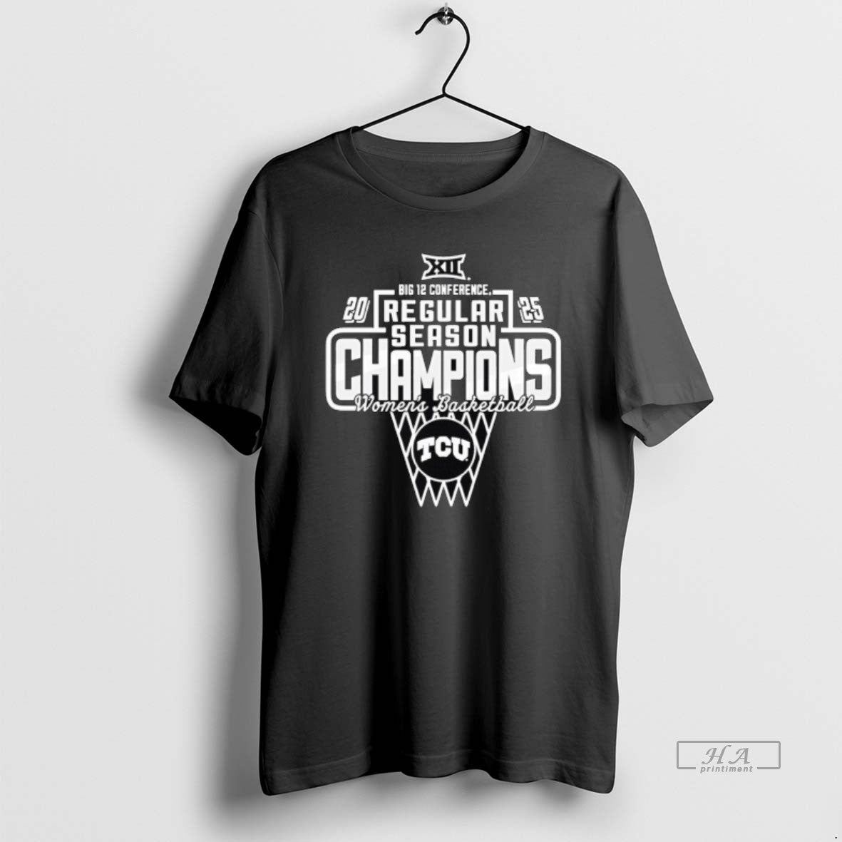 Official Tcu Horned Frogs Womens Basketball Big 12 Conference Champions 2025 Regular Season
