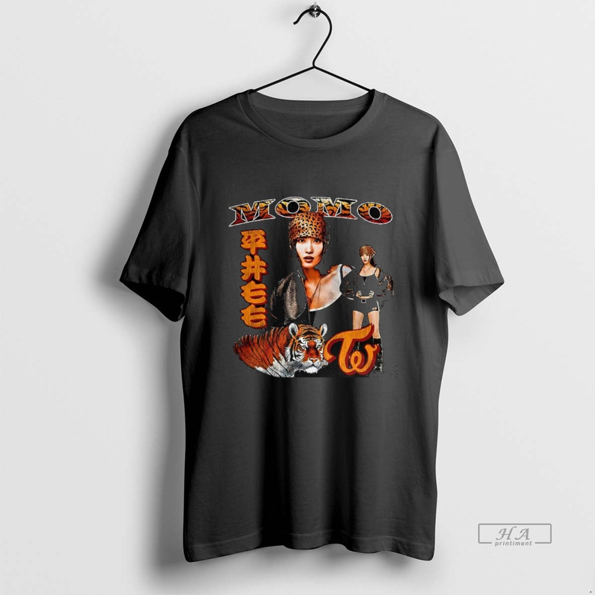 Official Twice Momo Tiger Move Like That Vintage T-Shirts