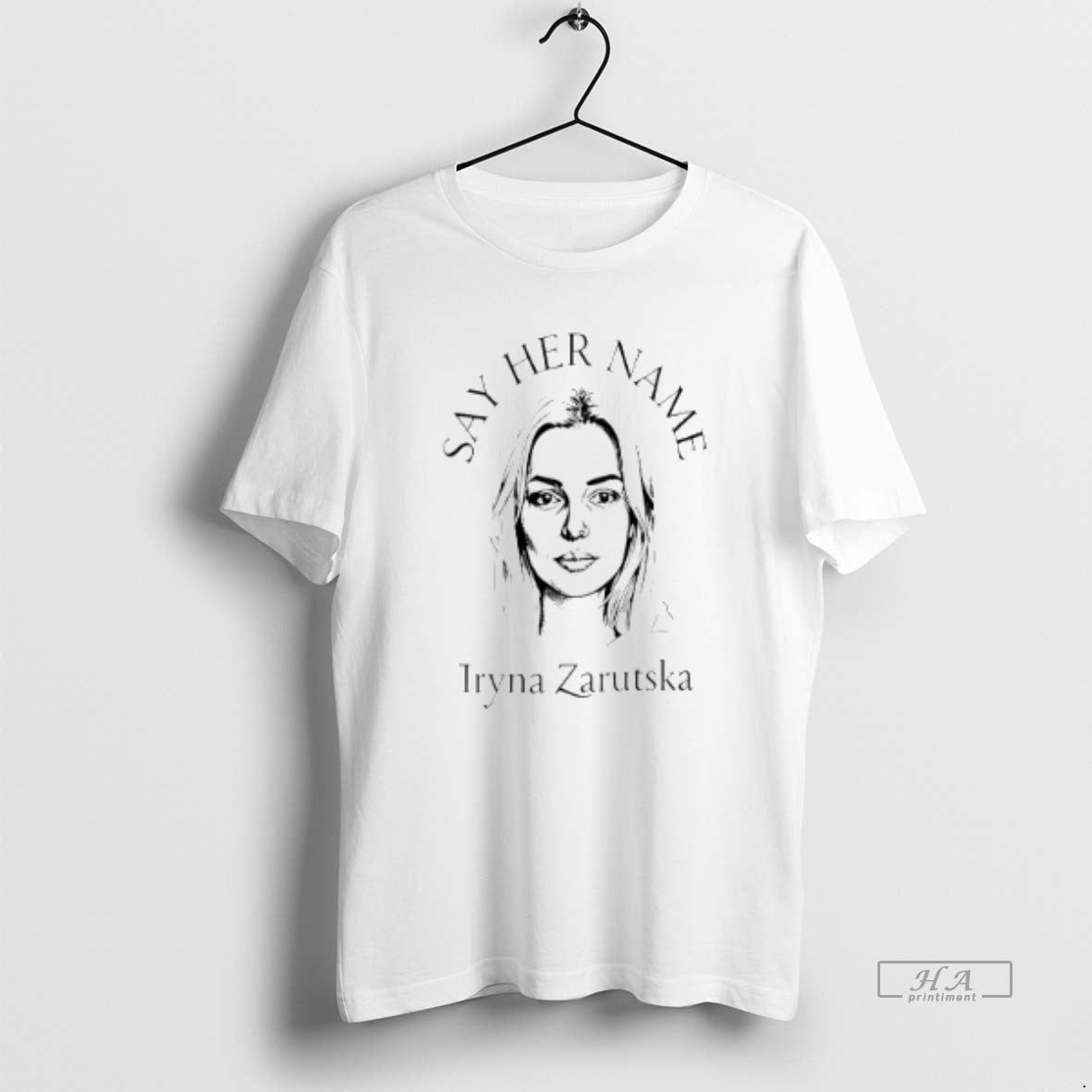 Official Tcskabvx Say Her Name Iryna Zarutska Ukrainian T-Shirts