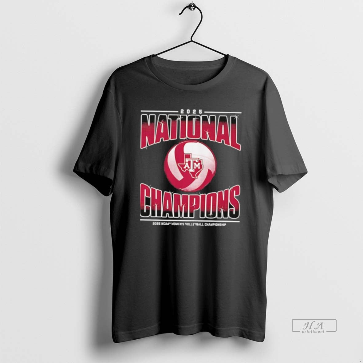 Official Texas Am Volleyball 2025 Ncaa Champions Banner T-Shirts