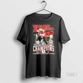 Official Texas Tech Red Raiders Big 12 Football Champions 2025 December Chriast T-Shirts