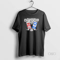 Official Texas Tech Vs Byu Big 12 2025 Football Championship Ticket T-Shirts
