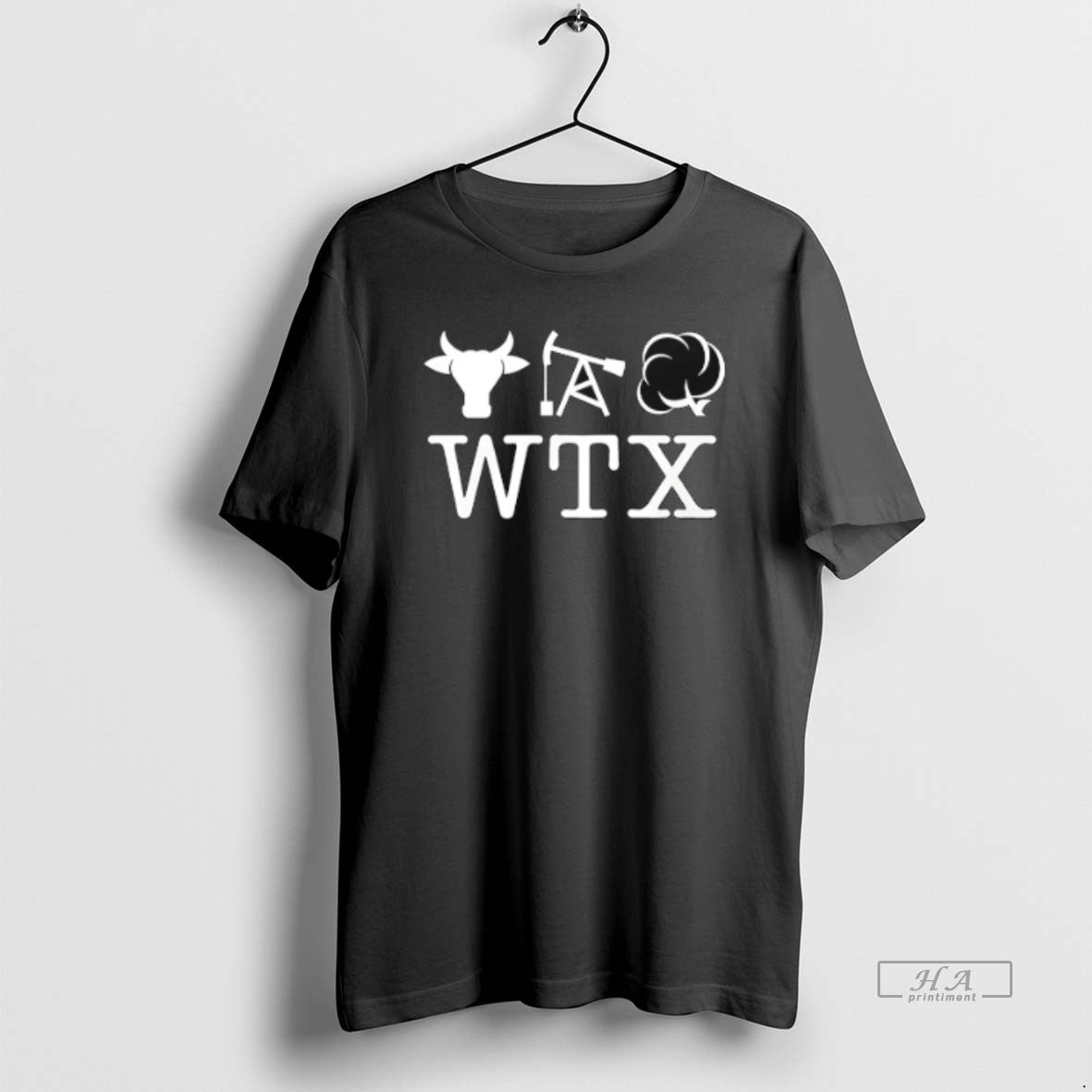Official Texas Wtx Cow Oil Cotton T-Shirts