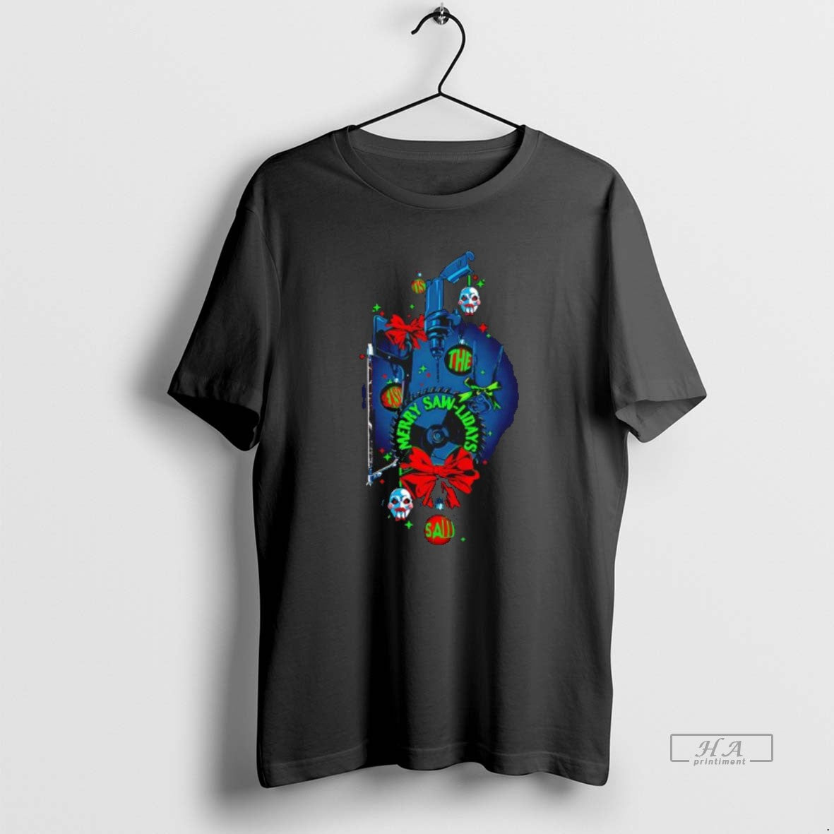 Official Merry Saw Lidays Lionsgate Saw Franchise T-Shirts