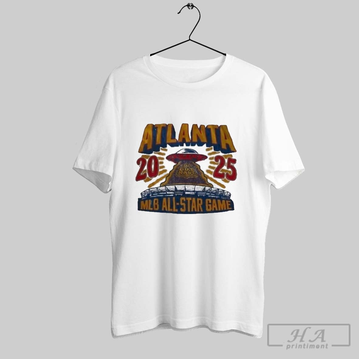Official Ufo Atlanta Braves Mlb All Star Game 2025 T Shirts