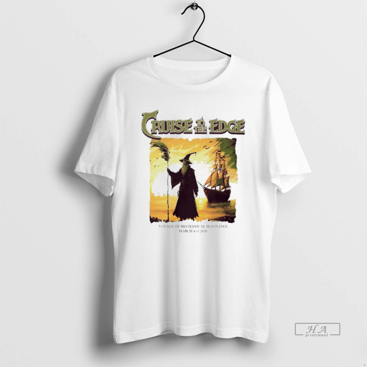 Official Wizard Cruise Edge Voyage Mechanical Resonance 2026 T-Shirts