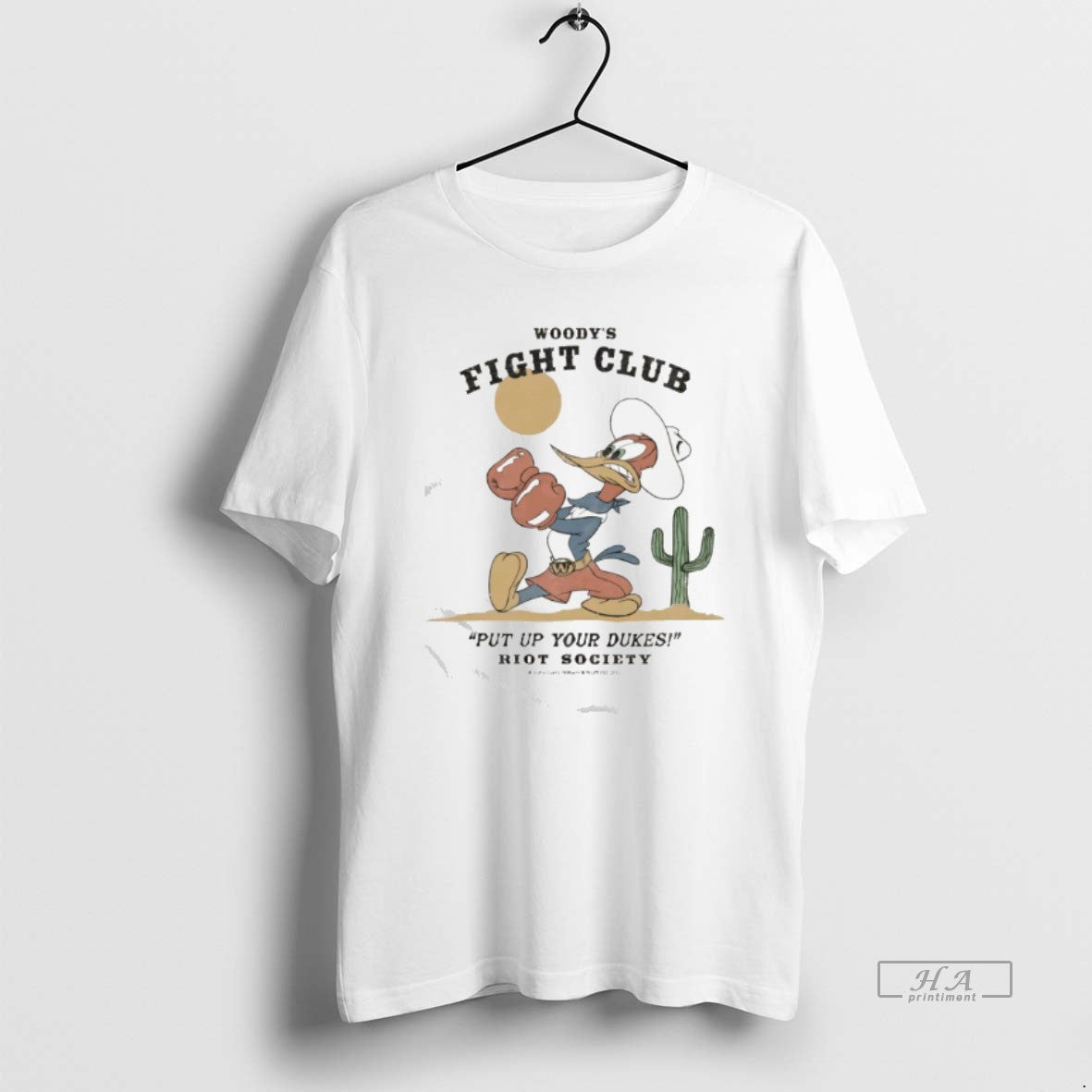 Official Woody Woodpeckers Western Fight Club T-Shirts