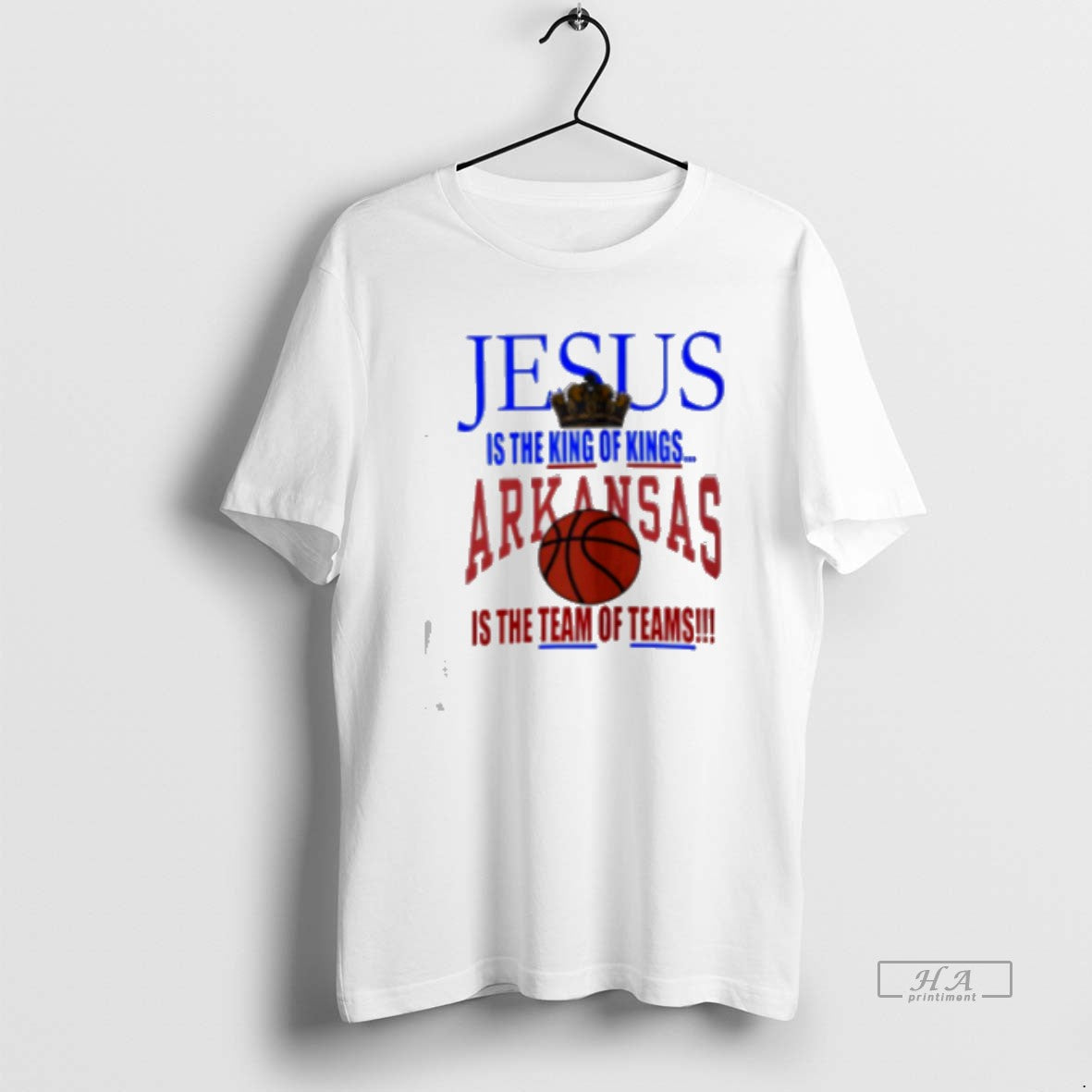 Official Arkansas Razorbacks Basketball Jesus Classic T-Shirts