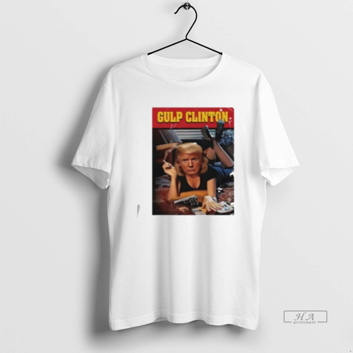 Official Gulp Clinton Trump Epstein Classic T-Shirts