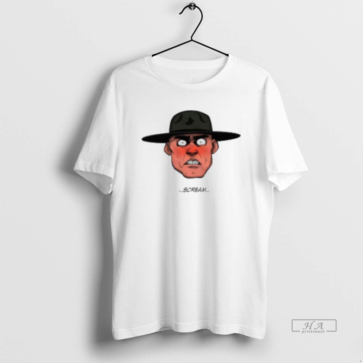 Official Gunnery Sergeant Hartman Scream Classic T-Shirts