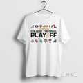 Officials 2025 2026 College Football Playoff 12 Team Ornaments T-Shirts