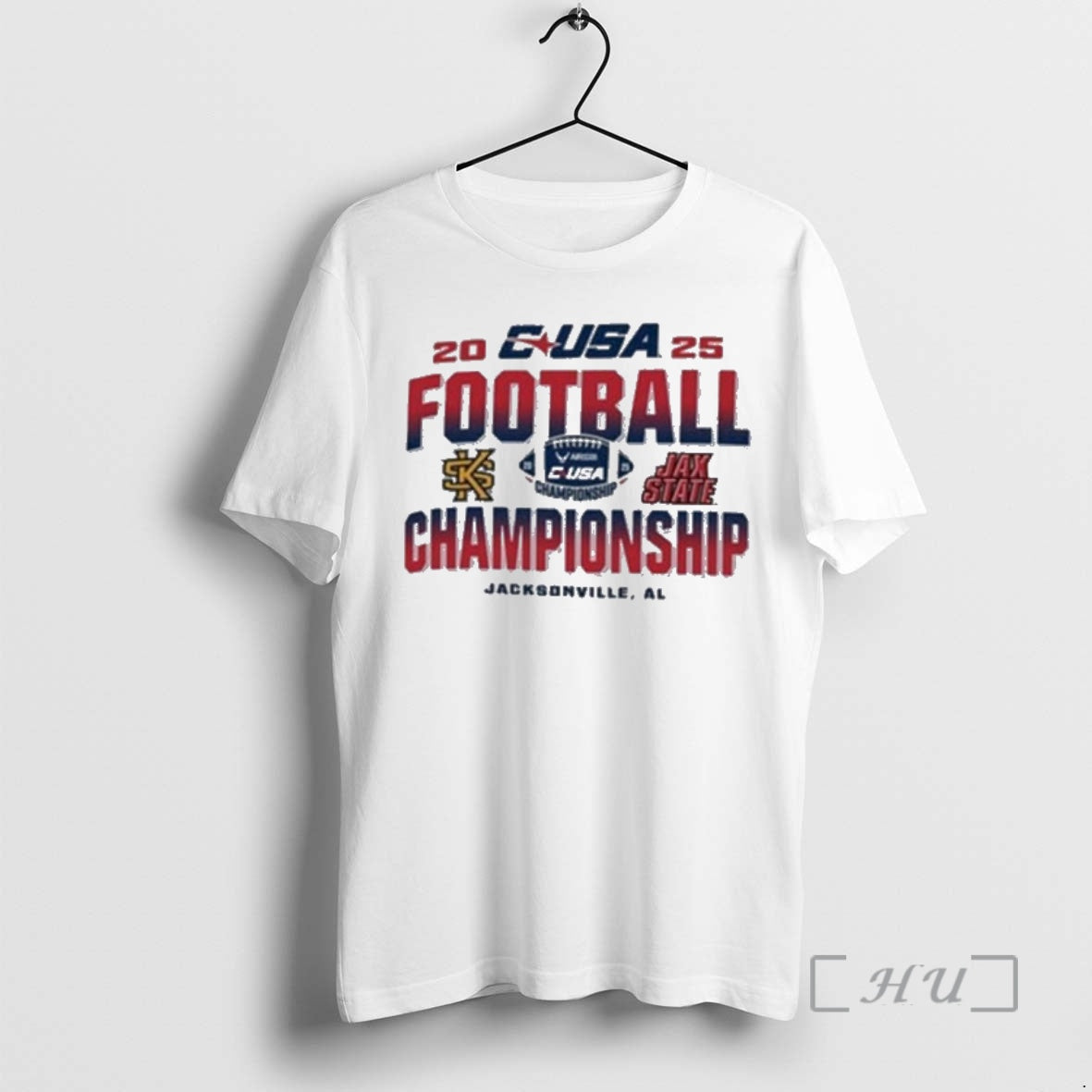 Officials 2025 C Usa Football Championship Jacksonville State Vs T-Shirts