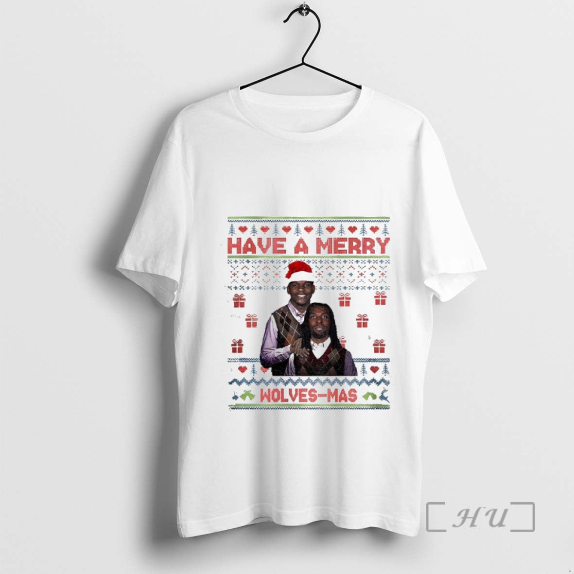 Officials Anthony Edwards Naz Reid Minnesota Timberwolves Stepbrothers Have Merry Wolves Mas T-Shirts